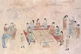 壁画《宴饮图》“复活” 身临其境体验盛唐吃席“排面”图片