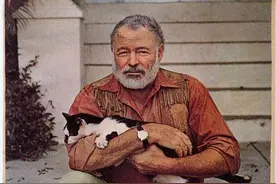 海明威《老人与海》：一个人可以被毁灭，但不能给打败图片