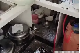 南昌一居民出门高压锅突发爆炸，厨房堪比“灾难现场”图片