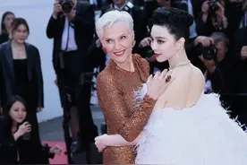 戛纳第八天：范冰冰婀娜冶艳，海清深V性感，张雨绮完胜超模图片