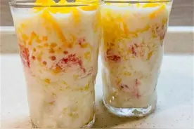 杨枝甘露，港式餐厅里常见的甜品，不过，它究竟是什么东西呢？图片