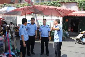 庞占喜深入两寺渡村督导检查警务室建设图片