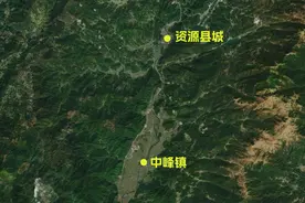 广西桂林资源县地形最棒的乡镇，人口仅次于县城图片