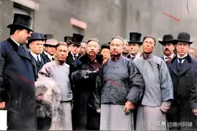 老照片：1906年考察美国的清朝官员，清朝时期的妓女图片