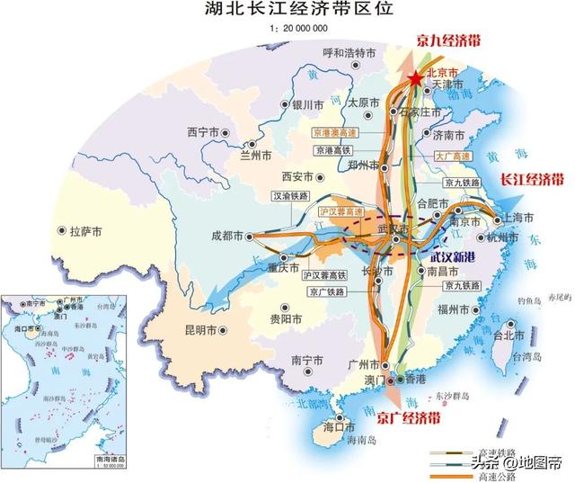 “九省通衢”武汉，指哪九省？