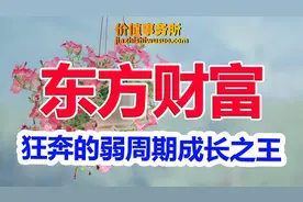 被严重错杀了，东方财富，互联网券商龙头，狂奔的弱周期成长之王图片