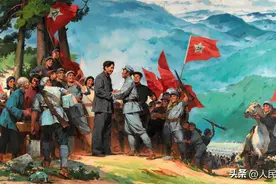 井冈山是如何成为“中国革命的摇篮”的？一幅画带你走进中国第一个农村革命根据地，见证朱毛会师的伟大时刻图片