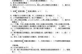 小学数学总复习题库之填空题（一）图片