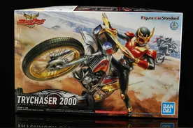 78官测：万代 Frs 假面骑士空我摩托车 TryChaser 2000图片