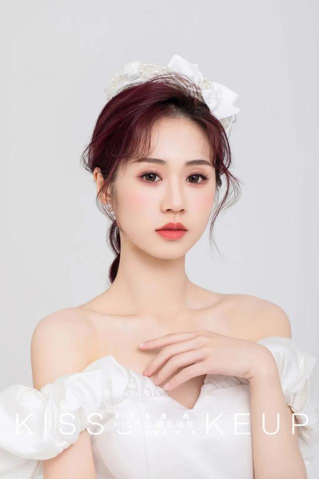 新娘发型图片大全真实,黑光图库 | 唯美减龄新娘造型,元气甜美公主风