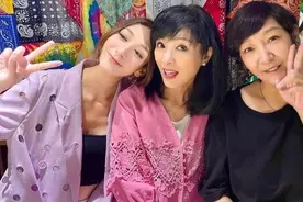 香港知名姐妹花同框庆生！两人相差近10岁，67岁米雪状态远胜妹妹图片