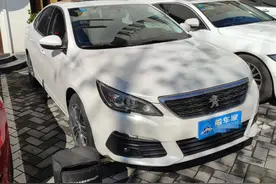 法系粉正面硬刚二手车商！只因这辆标致308金玉其外败絮其中图片