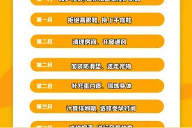 超详细！3个月备孕计划表！收藏了图片