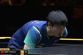 孙颖莎4-0胜黑马！赛后一句话震惊全场，100万粉丝炸锅了！图片