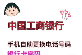 工商银行也可以在手机上更改密码或预留手机号码了图片