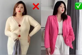 体重超过100斤的女人，注意避开这5种穿搭，这样穿才显瘦有气质图片