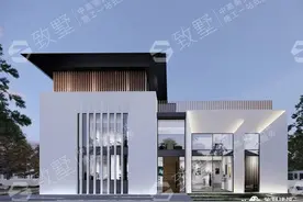 你给这栋三层极简现代风格办公场所打几分图片