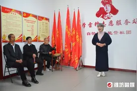潍城区：送戏到基层 欢乐在其中图片