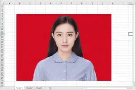 Excel更换证件照背景，红、蓝、白底任你换，看完涨知识了图片