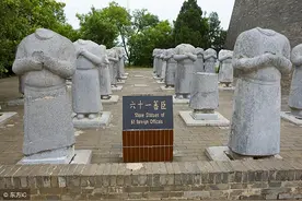 武则天墓前有61个无头石像，千百年来成谜，1971年被两位农民解开图片