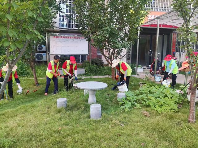 东湖新技术开辟区豹澥街分类专班黄金堂社区开展清洁家园活动