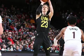 登上西部第一！克拉克森连得8分率队拒绝逆转，NBA爵士战胜开拓者图片