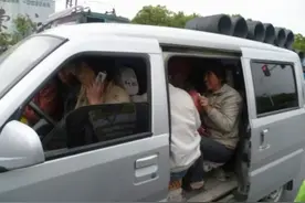 私家车：超员20%以上才扣分，那五座车坐六个人怎么算？图片
