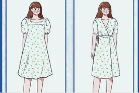 碎花裙“烂大街”？一定是你款式没选对，4个选款小技巧，真实用图片