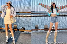 站着拍全身照，两条腿怎么摆放？6个腿部姿势，超显腿长图片