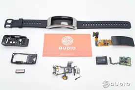 华为通话手环 B7拆解，融合手环和耳机功能，搭载麒麟A1芯片图片