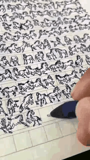 绝了！纸上画兵比好莱坞大片还牛图片