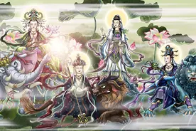 四大菩萨早已证得佛果，什么时候才能成佛？图片