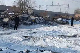 哈尔滨市香坊区保障东三环快速路尽早施工，电碳厂周边棚改项目完成净地图片