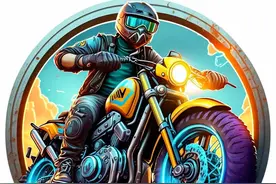 摩托骑士（头像）图片