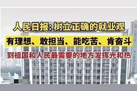 人民日报力促青年发光发热，网友冷嘲热讽揭示社会现实图片