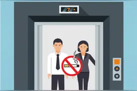 乘坐电梯安全指南图片