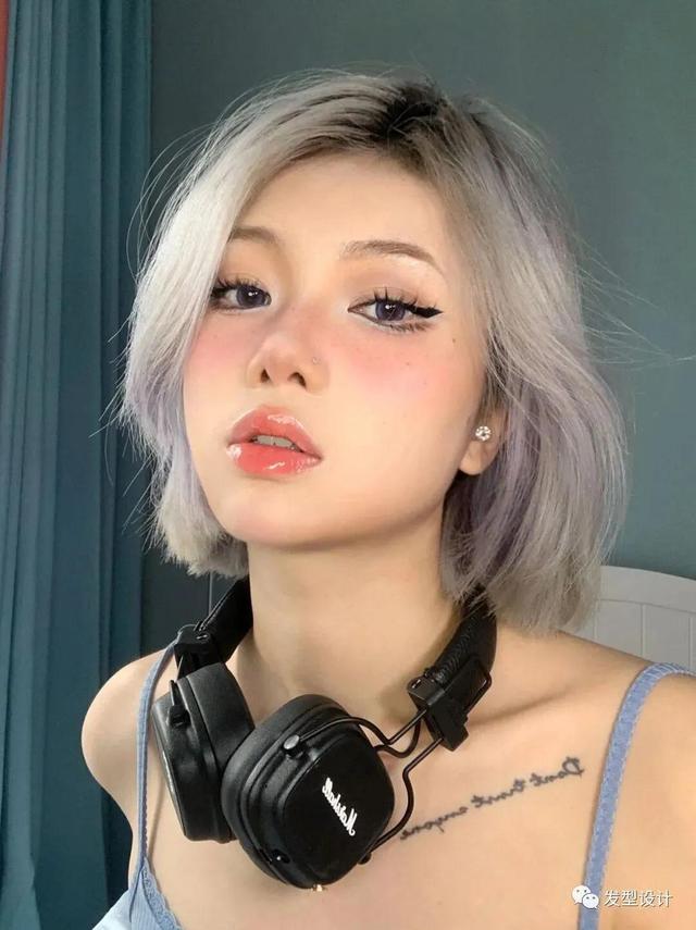 为圆脸女生总结了十款潮短发,减龄瘦脸堪比整形,换发型前看看吧(圆脸