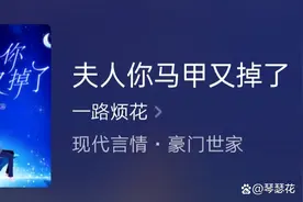 推荐一部现代文《夫人你马甲又掉了》，女主各种马甲，全程打脸爽图片