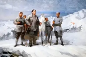 中央红军初到陕北，穷到极点，毛泽东：去山西打阎老西的土豪图片