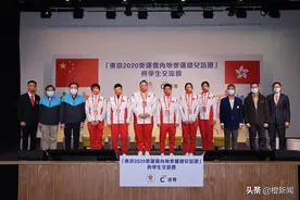 奥运健儿港专与200学生互动，勉同学们多运动锻炼坚毅精神图片