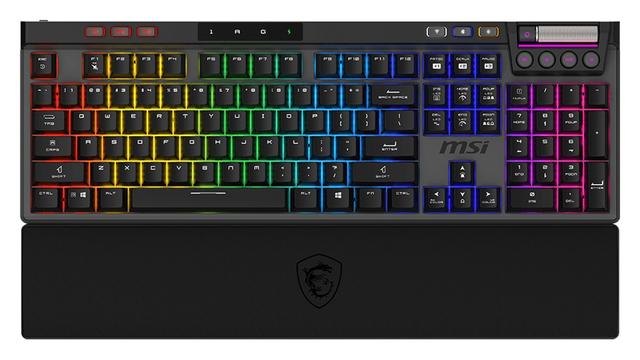 微星推出凯华夜阑轴Pro键盘STRIKE PRO WIRELESS，全配列三模