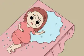 睡觉时总是悄悄出汗，被子都汗湿了，怎么回事？当心阴虚、盗汗图片