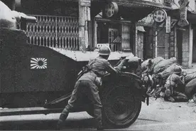 淞沪会战期间，80万国军为何不敌30万日军？双方的实力有何差距？图片