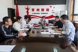 筑牢监督屏障：潍坊青州财政局召开预决算公开情况专项检查会议图片