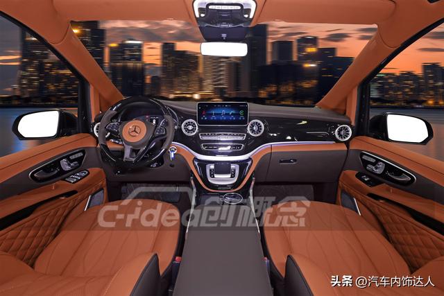 奔驰威霆花点小钱就能改装成如此高配置就这样，你还不心动吗？