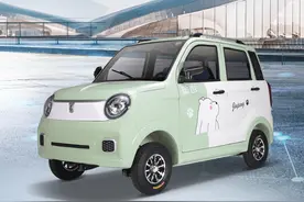 金彭四轮老年代步车朗瑞测评：外观酷似宏光mini，续航达150公里图片