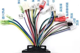 电动车控制器的刹车断电功能，原理和连接线路图图片