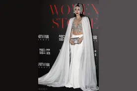 戛纳电影节 范冰冰出席《女性故事》晚会图片