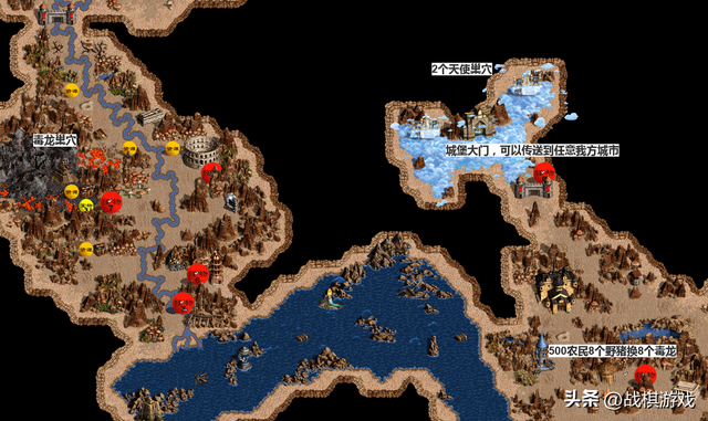 英雄无敌3mod深渊号角地图《恶魔法则》速通攻略