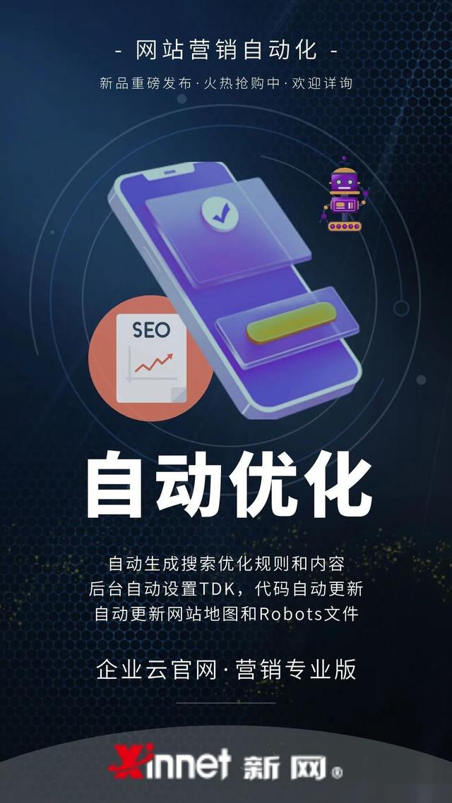 企业云官网6大要素,轻松实现网站营销自动化
